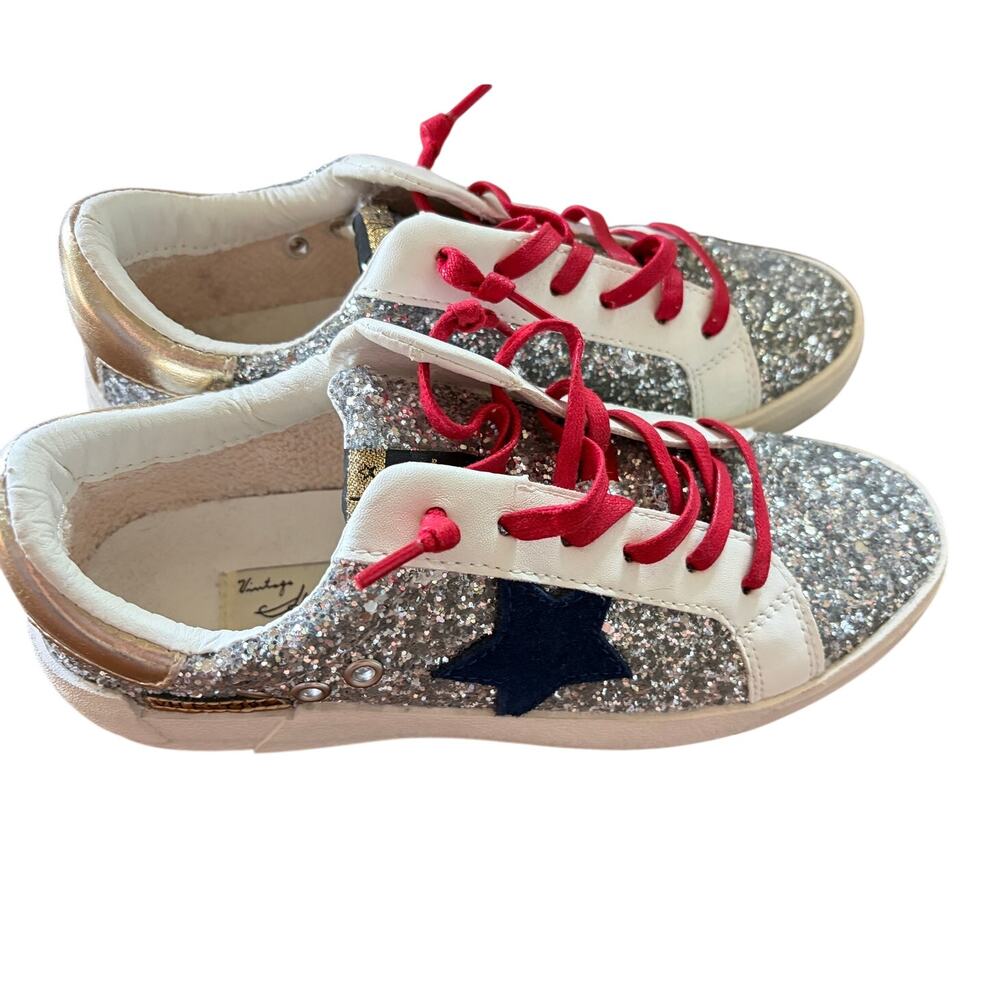 Vintage Havana GRANDE - SILVER GLITTER MULTI